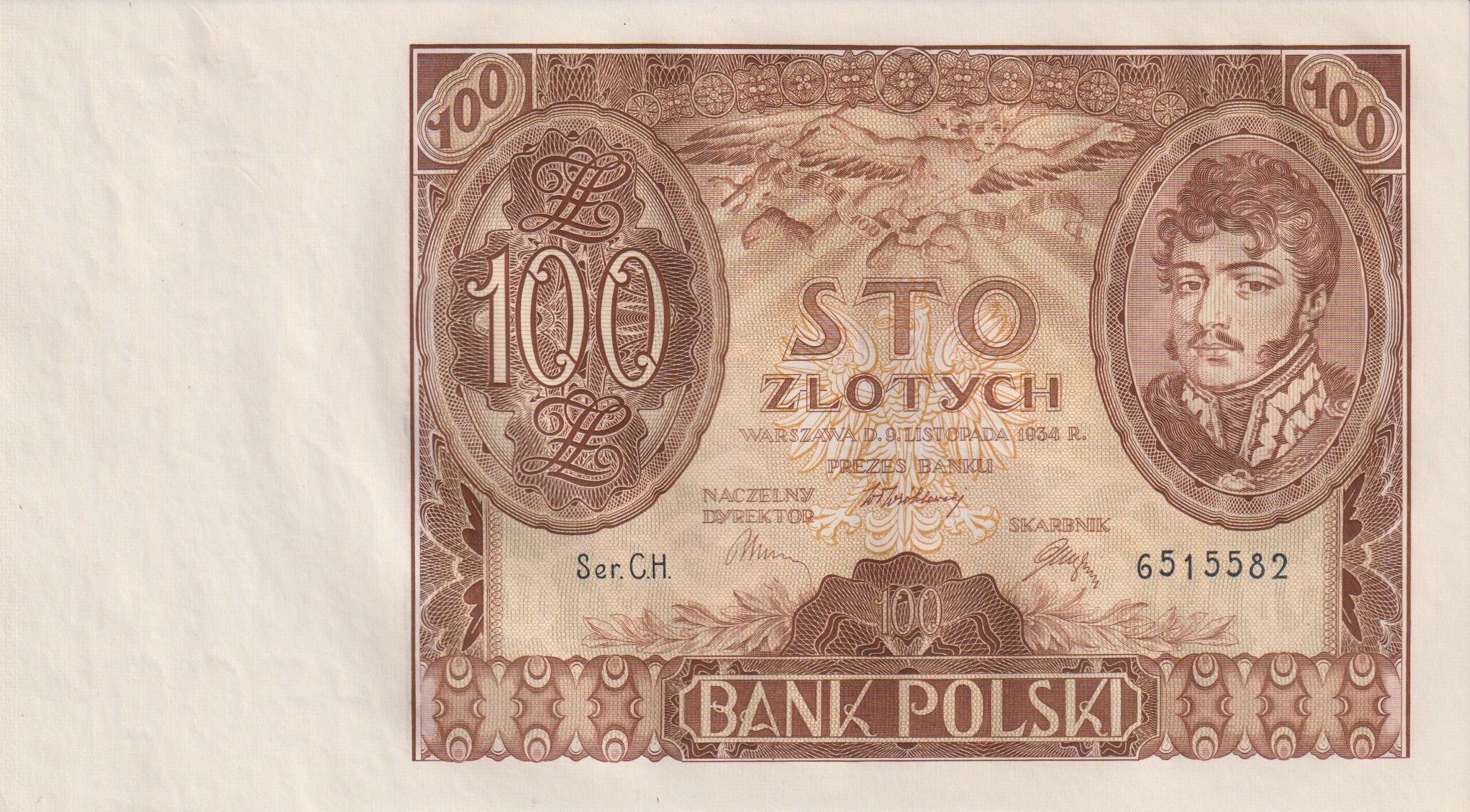 100 zł z 1934 r. 100 zł z 1934 r.