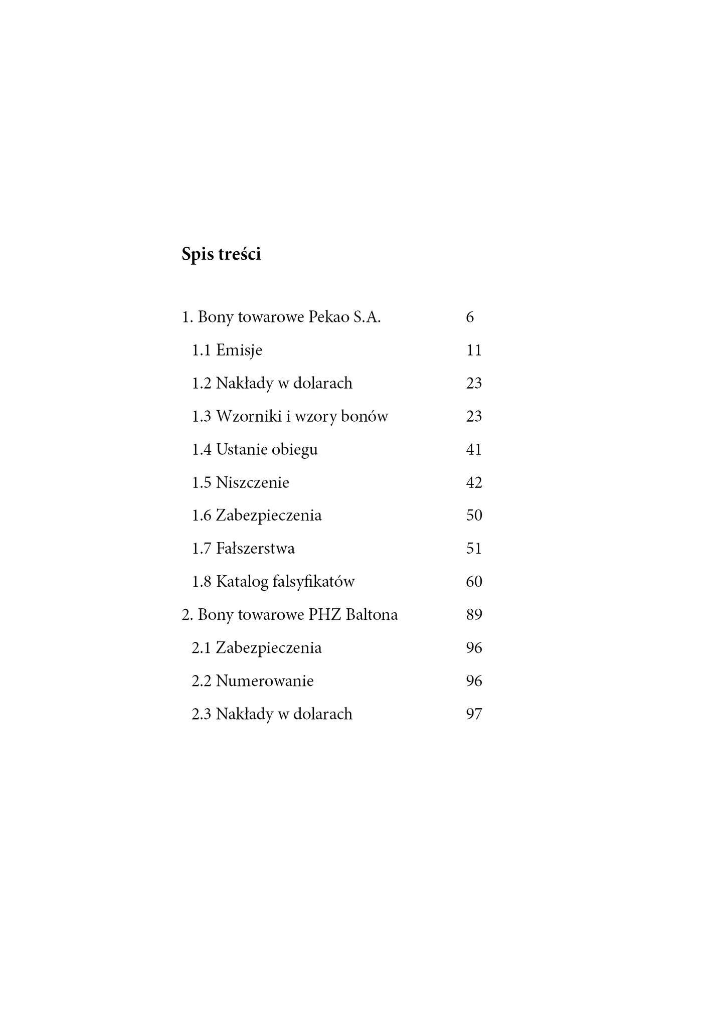 Spis treści Spis treści